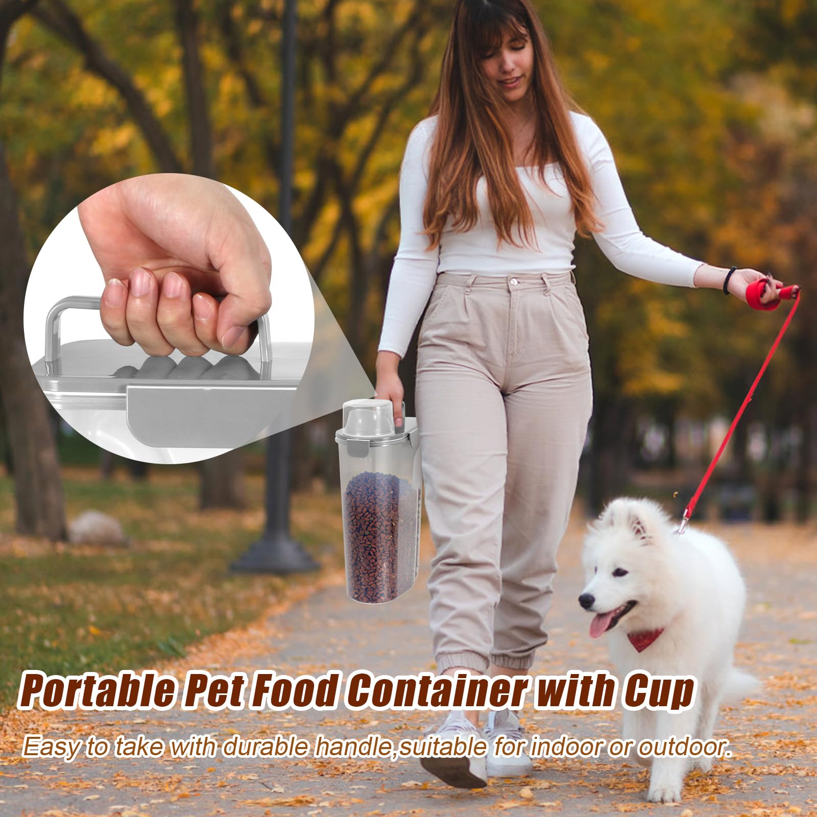 TBMax portable container with top handle for travel and transport