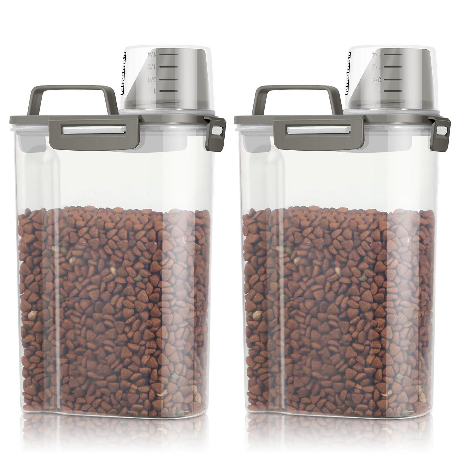 TBMax small storage containers two-pack for organized pet food storage.