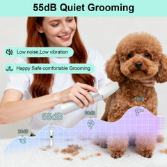 TBTeek 5-in-1 trimming set with multiple heads for versatile grooming
