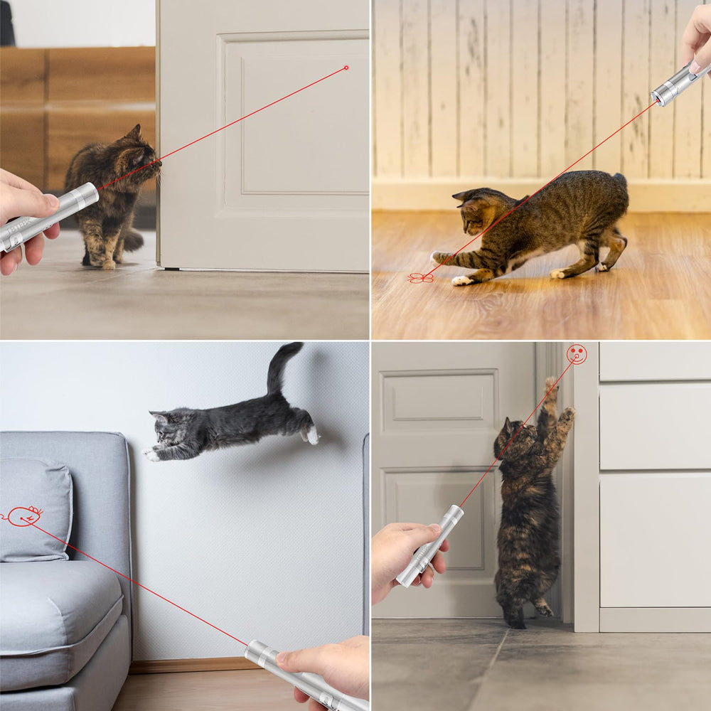TBTeek cat toy offering 5 patterns to spark curiosity during play