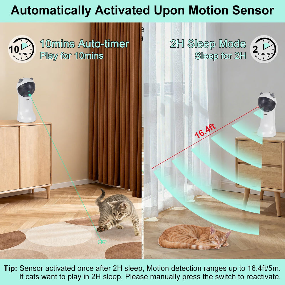 TBTeek adjustable green light angle lets you customize play space