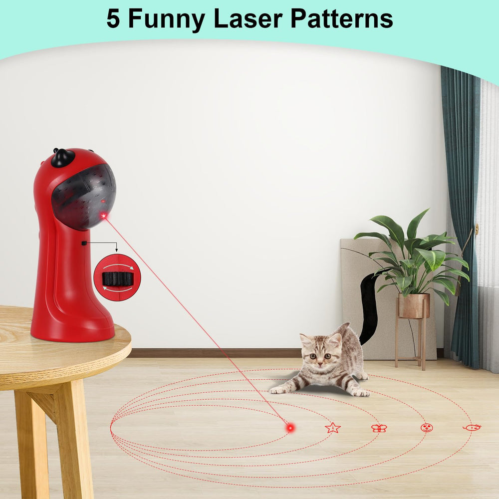 TBTeek four-speed-modes adapt to a cat's energy and mood.