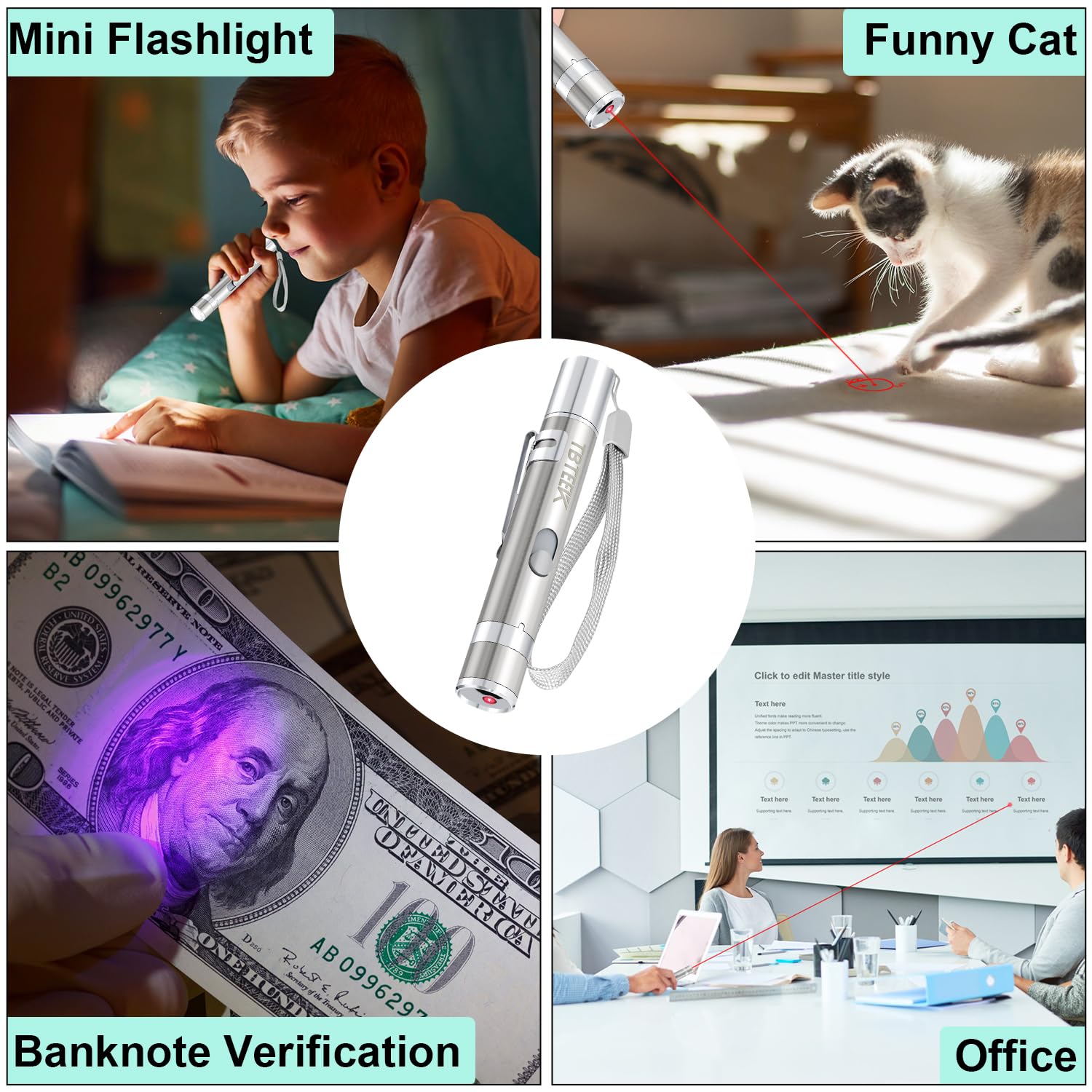 TBTeek cat toy with stainless steel casing makes an ideal gift