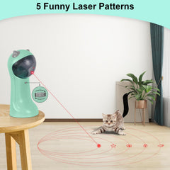 TBTeek cat toy with four speed modes to suit energy levels.