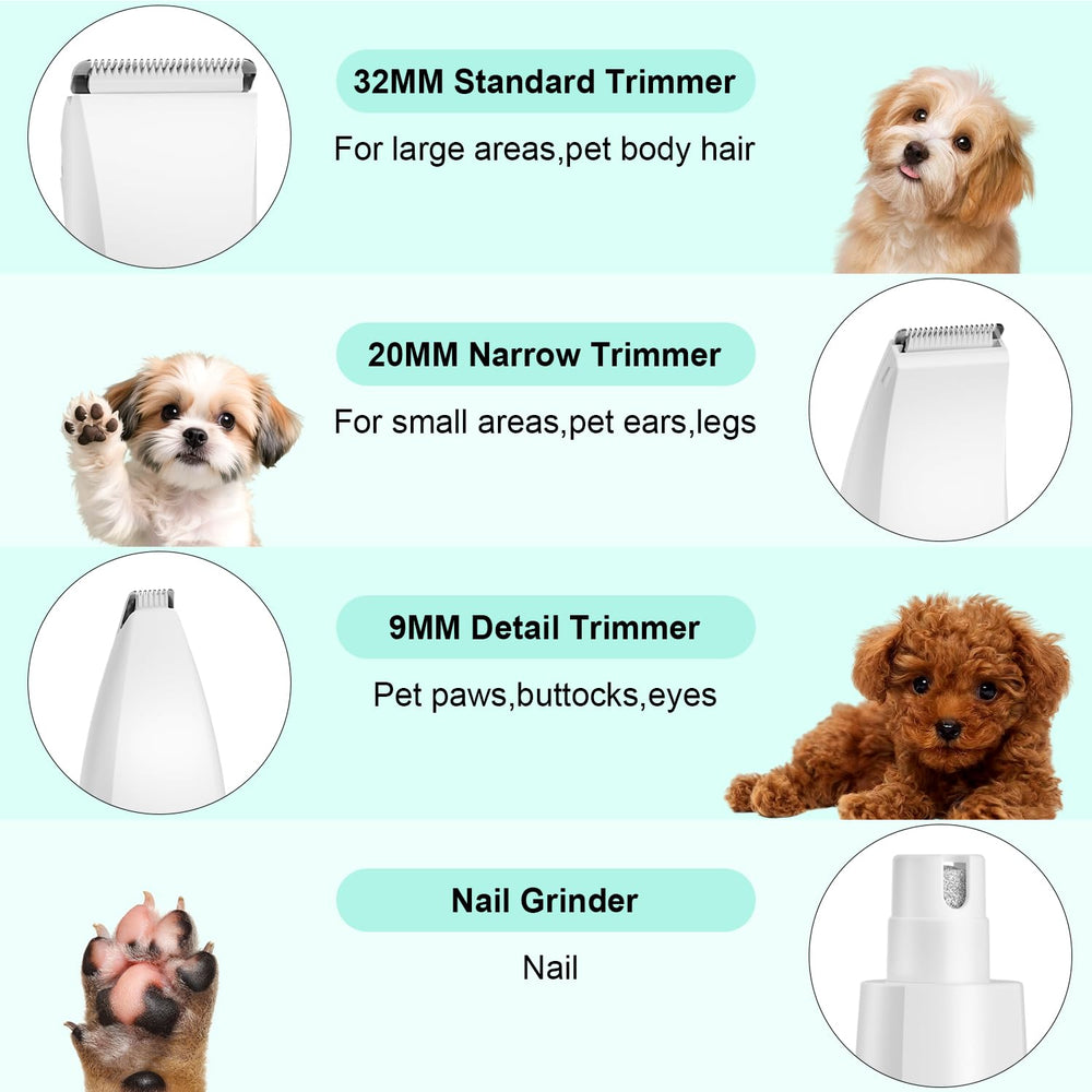 TBTeek cordless dog grooming kit enables convenient at-home grooming anywhere