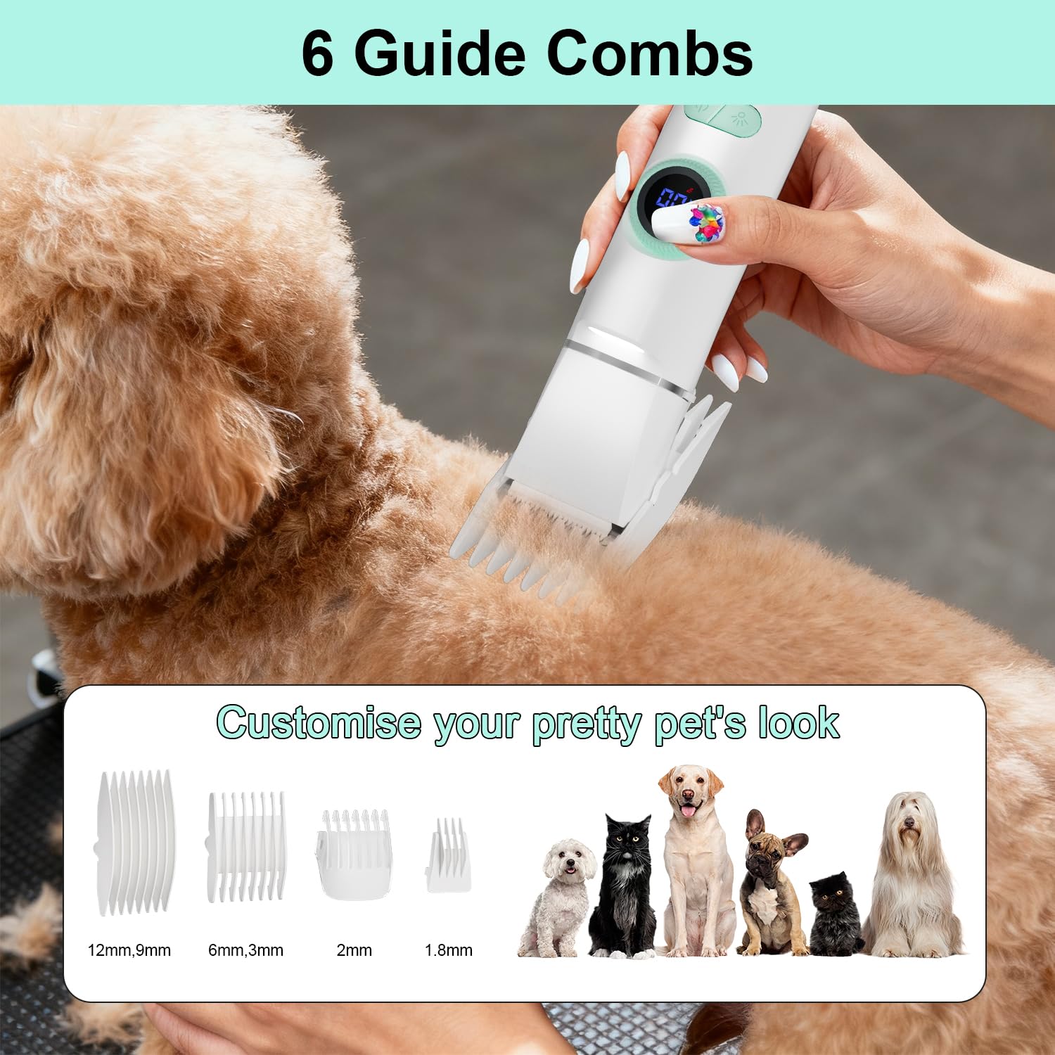 TBTeek dog nail grinder smooths nails safely during home maintenance