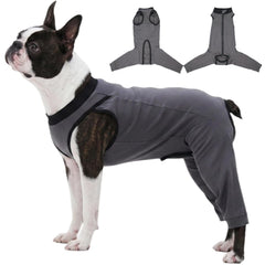 T'CHAQUE rear leg sleeve recovery protects surgical sites during activity