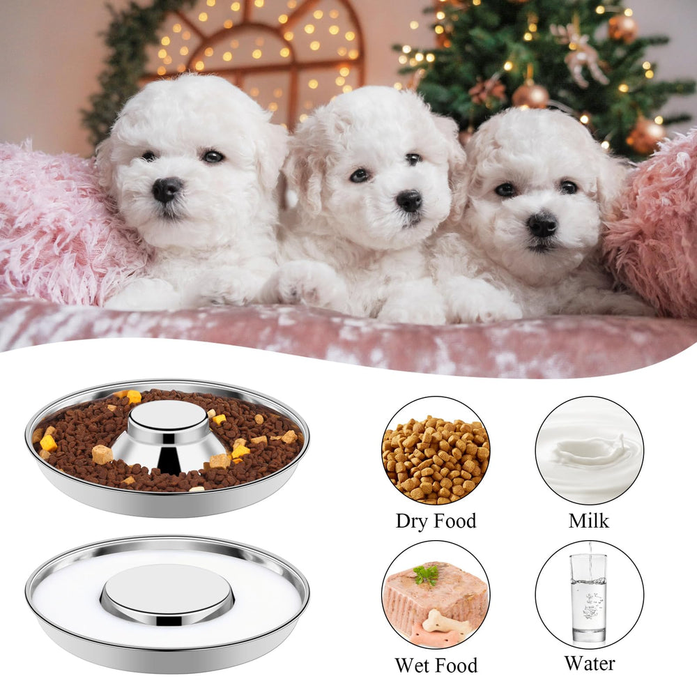 tchrules 980 ml capacity per bowl, ample space for meals.