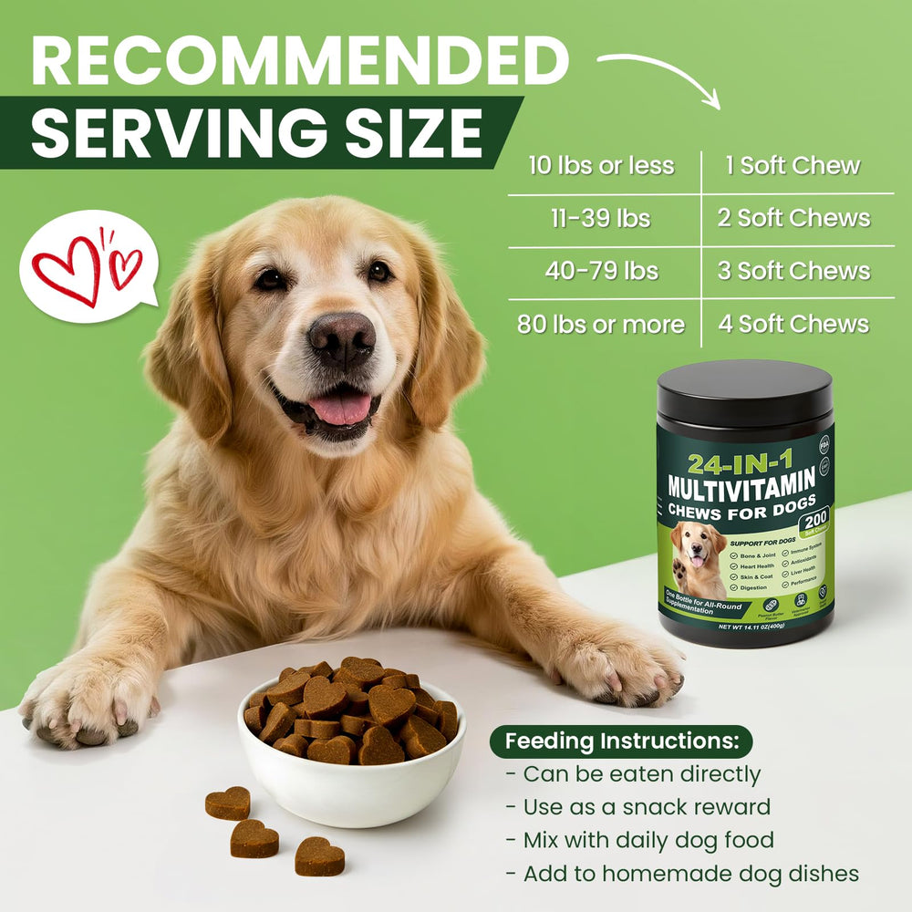 Tciika daily dog vitamins for consistent daily nutrition.