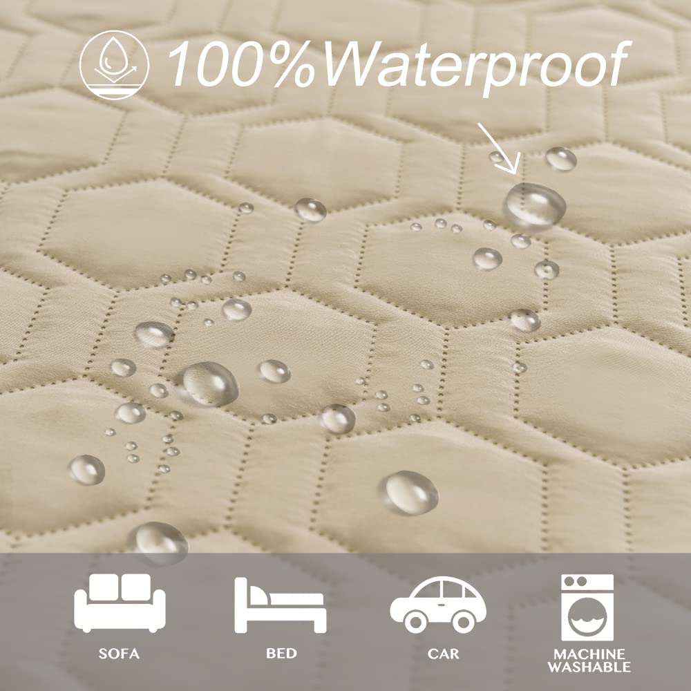 Tcksstex anti-slip layer prevents sliding on sofas and beds.