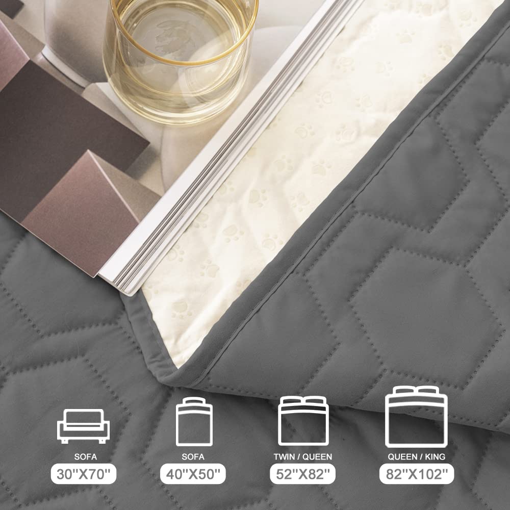 Tcksstex pet blanket protects against saliva and bite marks on furniture