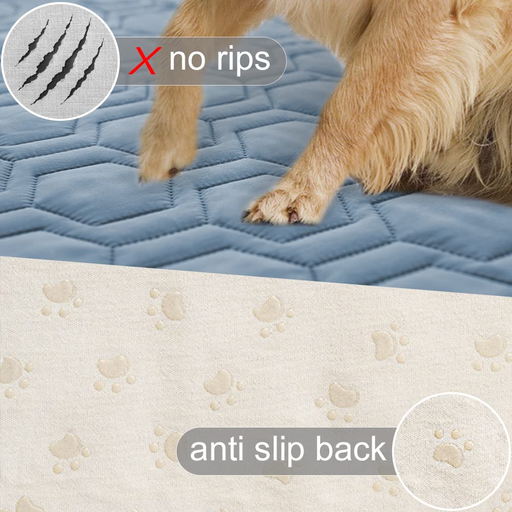 Tcksstex stoneblue waterproof bed cover guards cushions from moisture