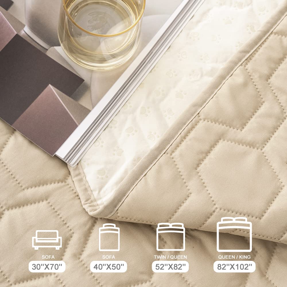Tcksstex pet sofa cover shields cushions from saliva and scratches.