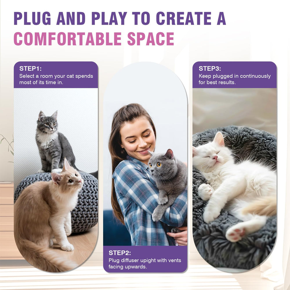 Tcllka easy three-step use: unplug, replace, plug in.