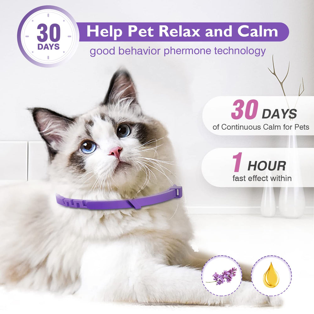 Tcllka waterproof calming collar stays effective during rain and baths.