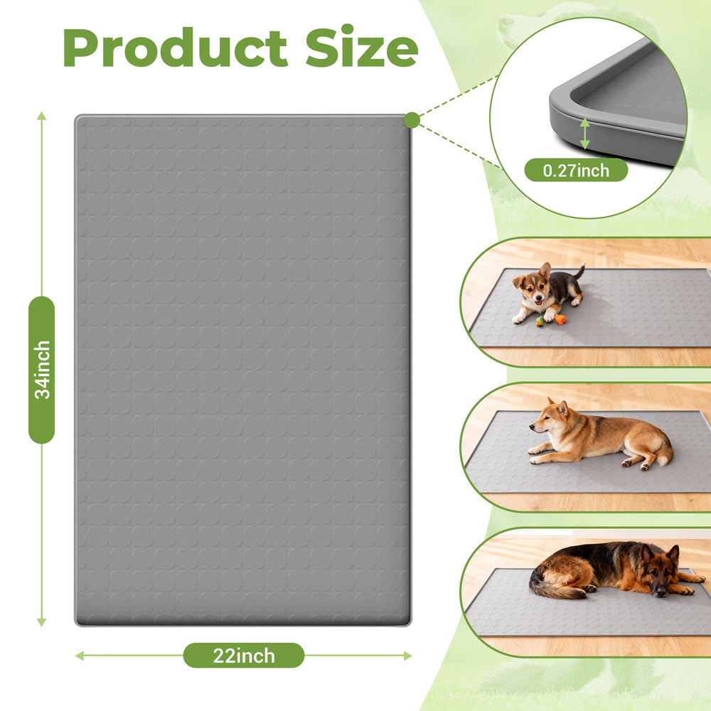 TCULOSD machine-washable mat suited for busy households needing easy, thorough cleaning.