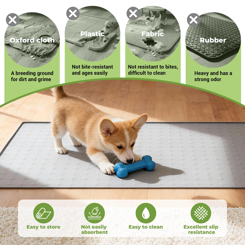 TCULOSD two-bowls design fits two large bowls for pets.
