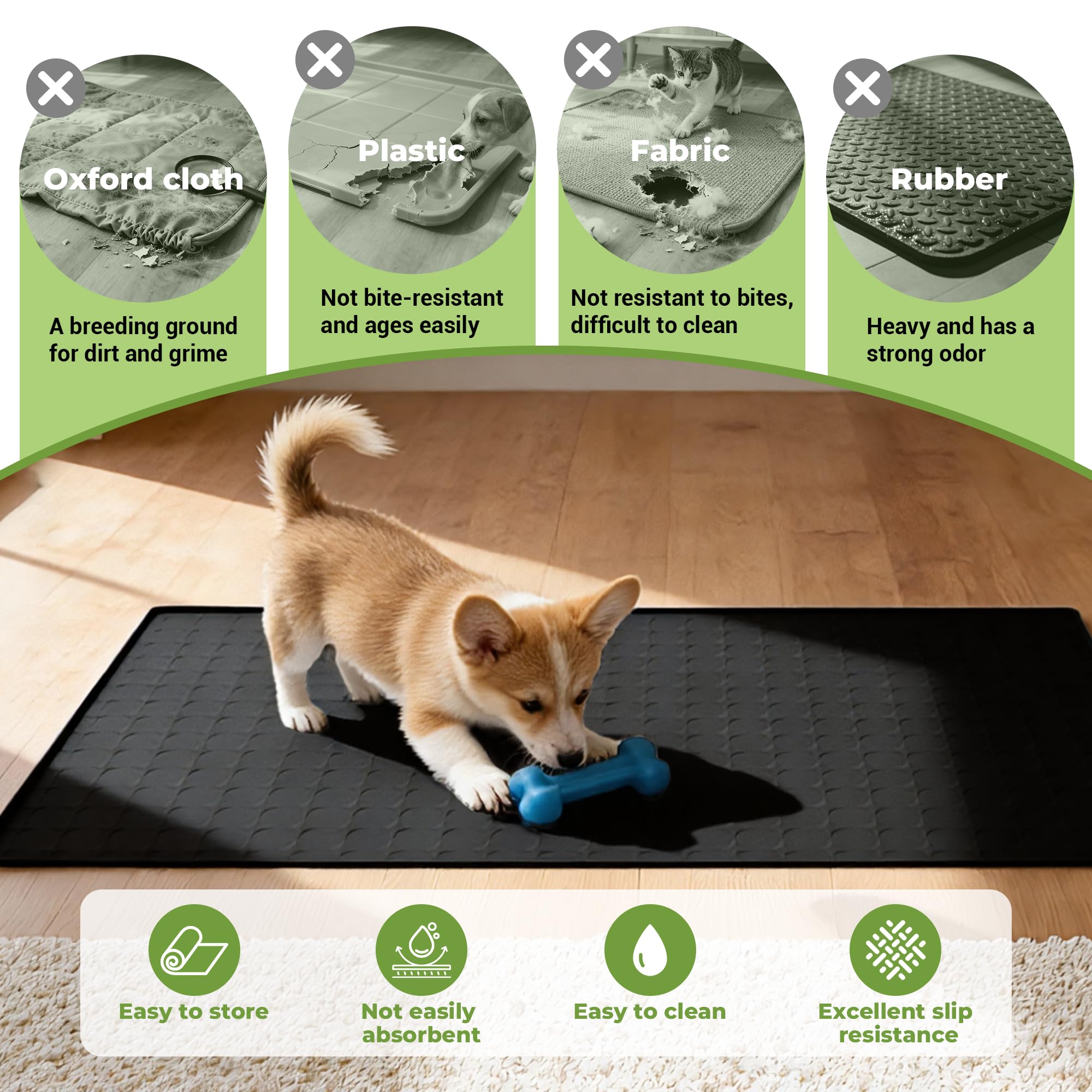 TCULOSD two-bowls-fit layout suited for households with multiple pets.