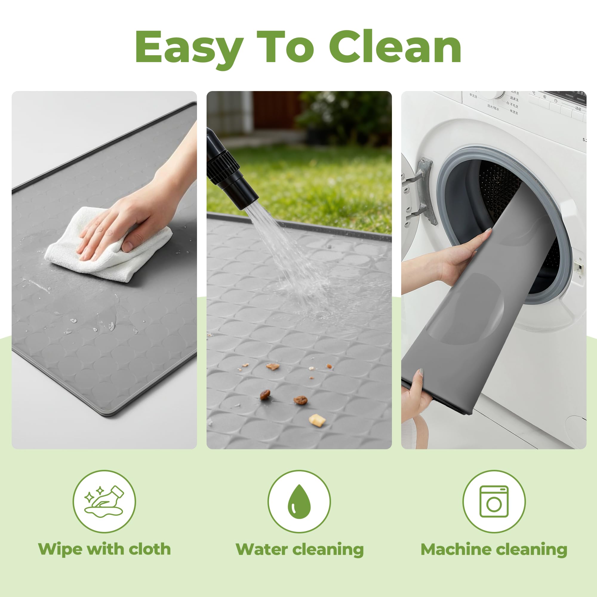 TCULOSD waterproof tray supports fountains and protects floors.