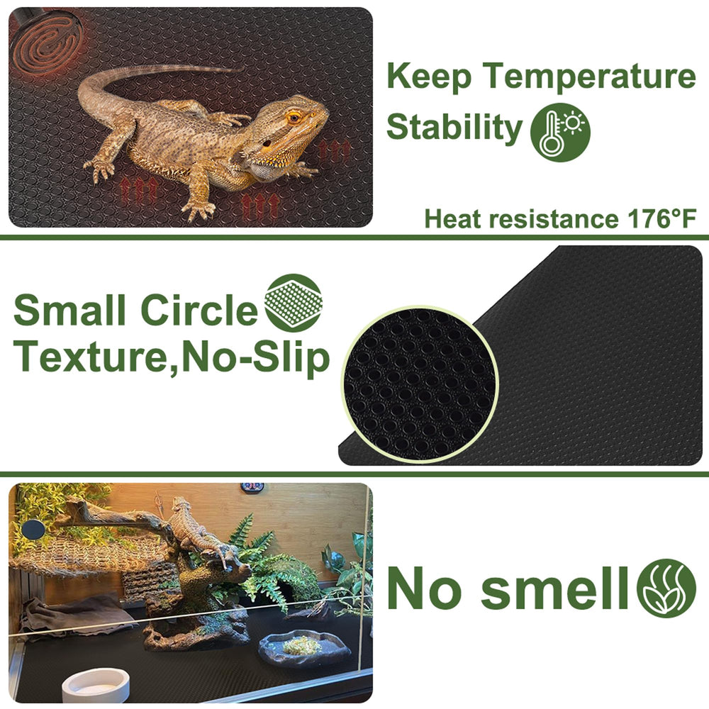 TCYPUHL water-resistant liner resists waste absorption and simplifies cleaning.
