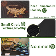 TCYPUHL water-resistant liner resists waste absorption and simplifies cleaning.