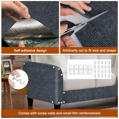 TEBANTY cat scratch mat cut to size fits sofas and corners