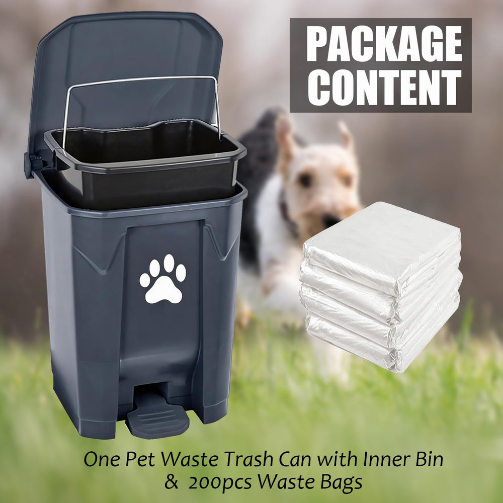tebiet indoor outdoor pet waste station suits yards driveways and gardens