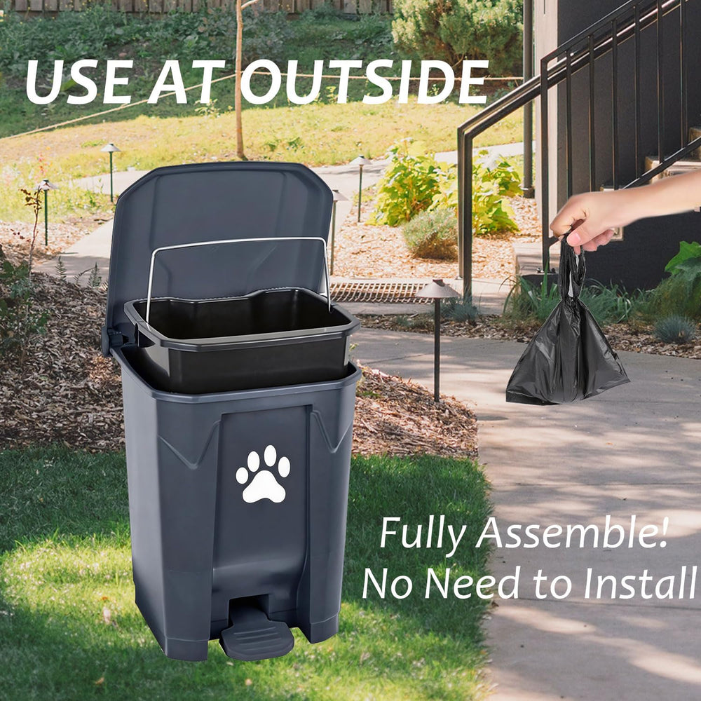 tebiet inner bin removable for easy waste bag removal and quick cleanup
