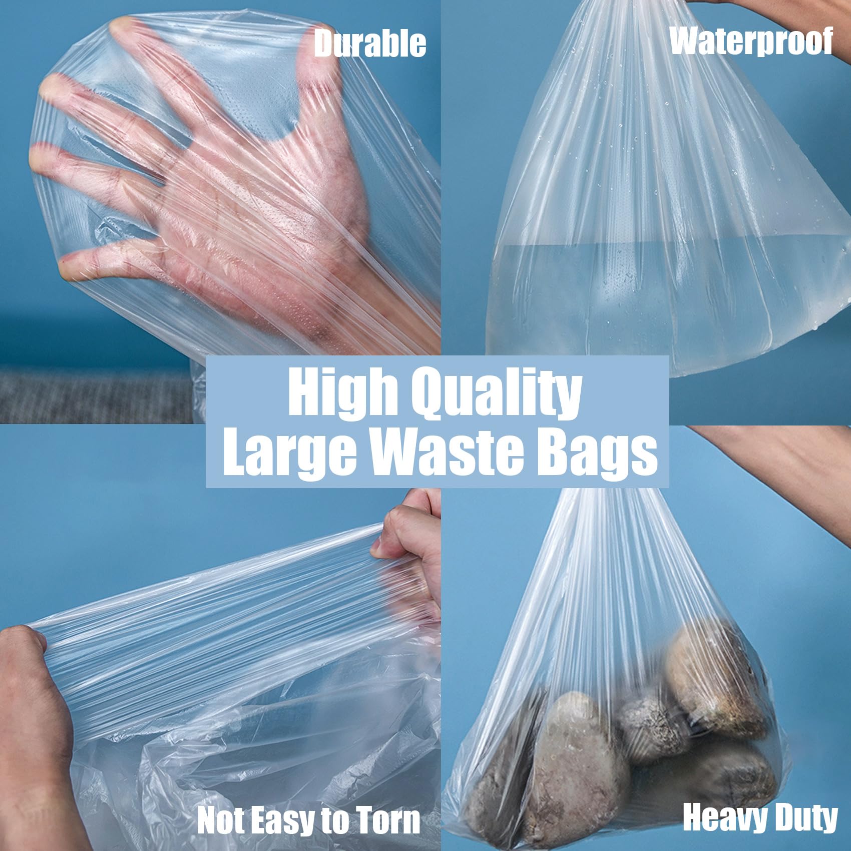 Tebiete includes 200 waste bags for convenient restocking