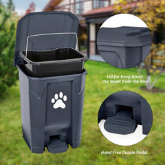 Tebiete cute paw-print design helps locate the station quickly.