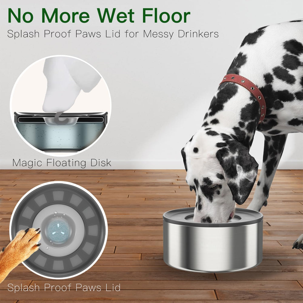 Techphardo 304 stainless steel bowl for safe, rust-resistant, odor-free cleaning.