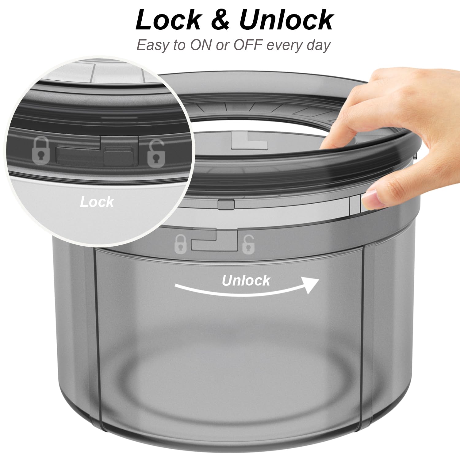 Techphardo easy-clean design, dishwasher-safe for quick maintenance