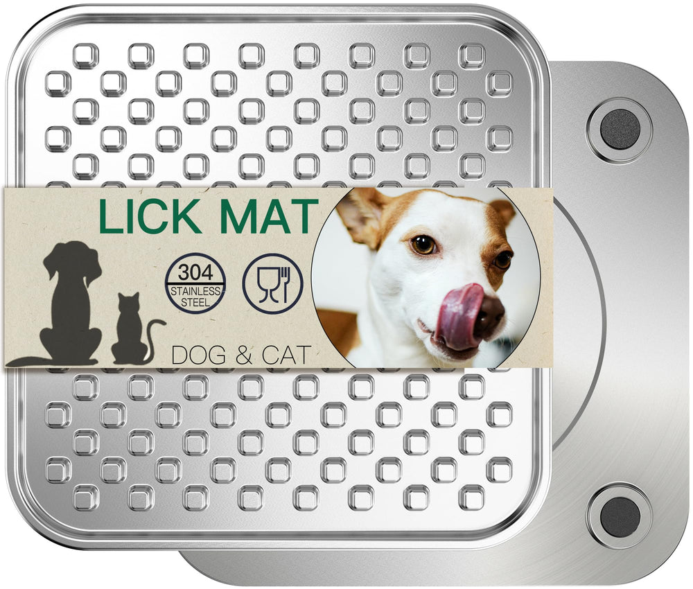 Techphardo lick mat large chew-proof design for durable pet treats.
