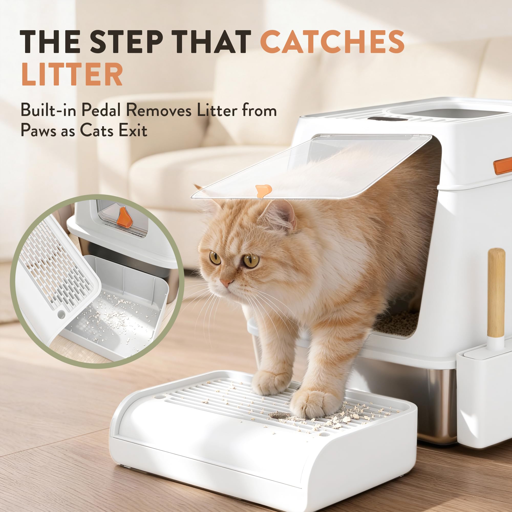 Teeny Pawty XL ideal for large cats in multi-cat homes