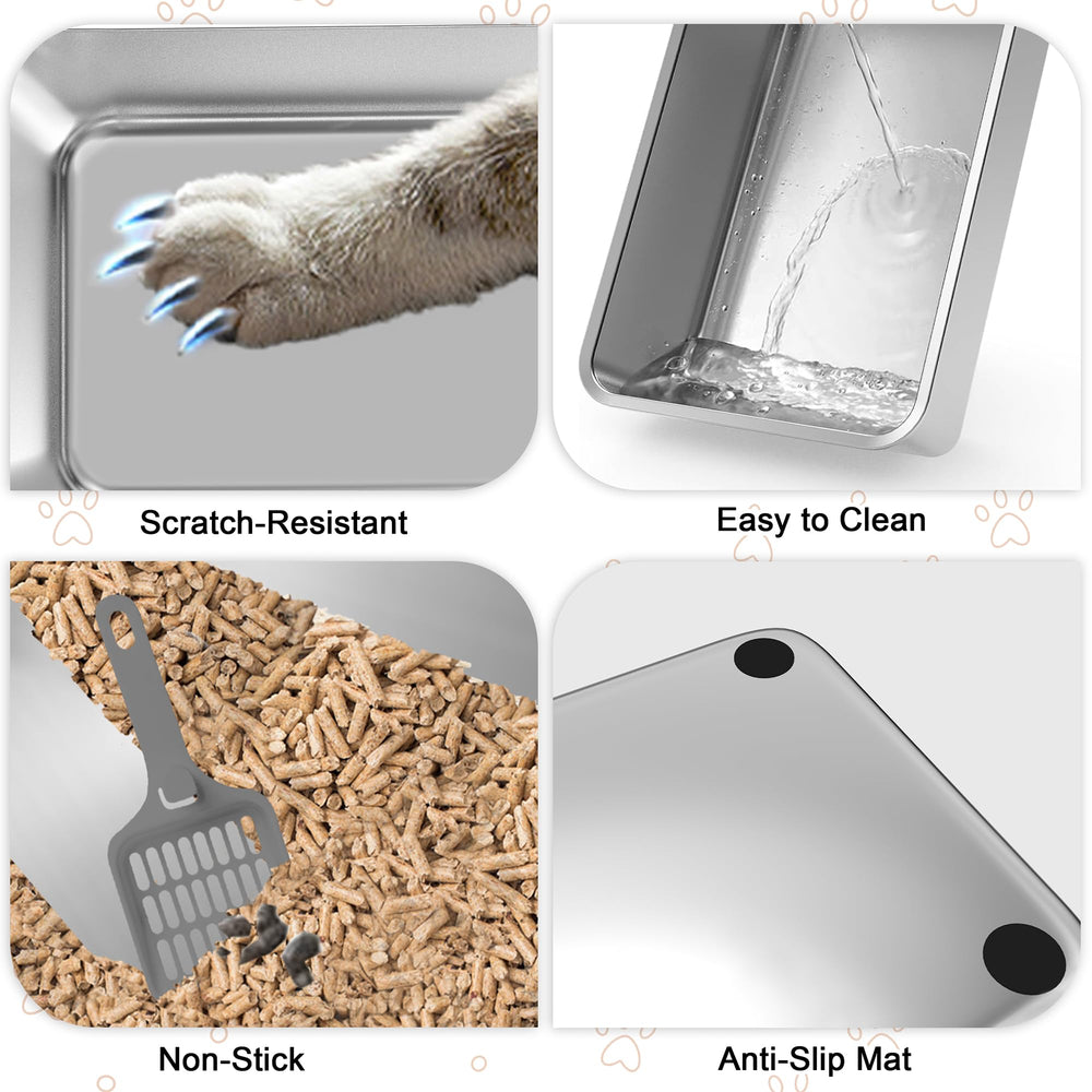 Complete litter management kit with scoop and bags included