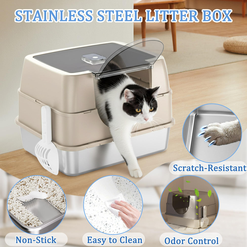 Tehoao easy-cleaning access lid minimizes disturbance during cleaning