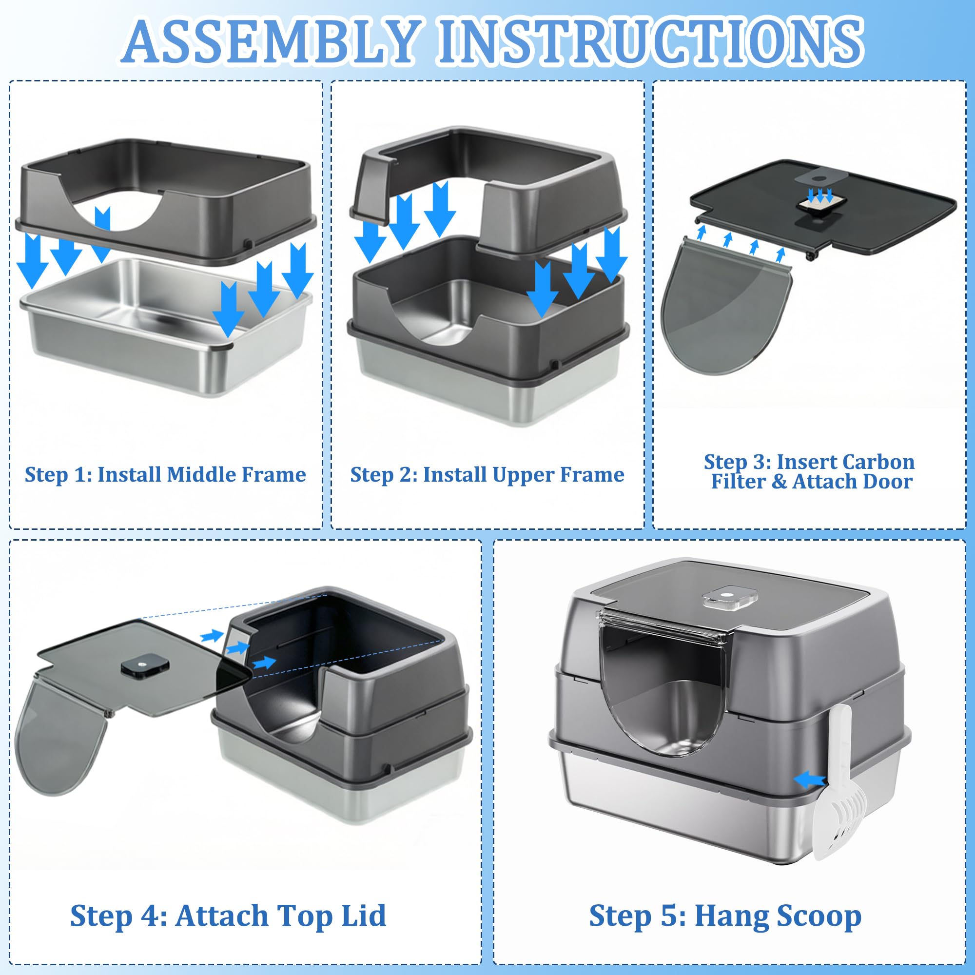 Tehoao removable top lid offers flexible open or semi-enclosed use