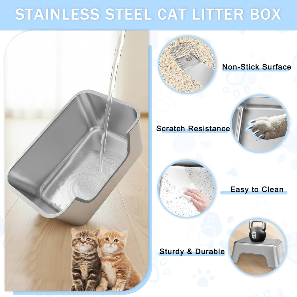 Tehoao non-stick surface wipes clean and resists odors.