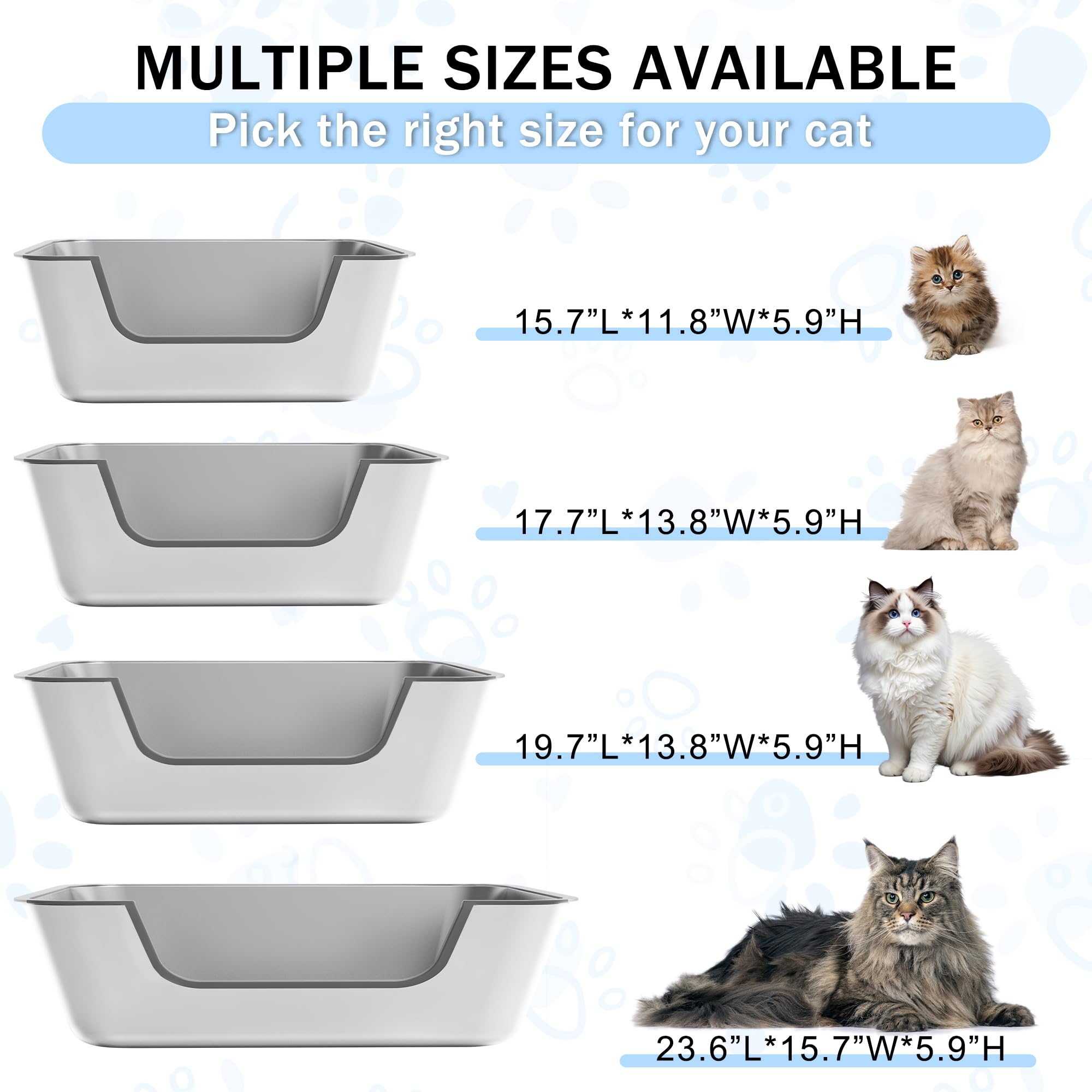 Tehoao seamless one-piece design prevents leaks and simplifies upkeep.