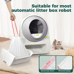 TELEGLO litter-robot-3-4 compatible liner showing seamless fit