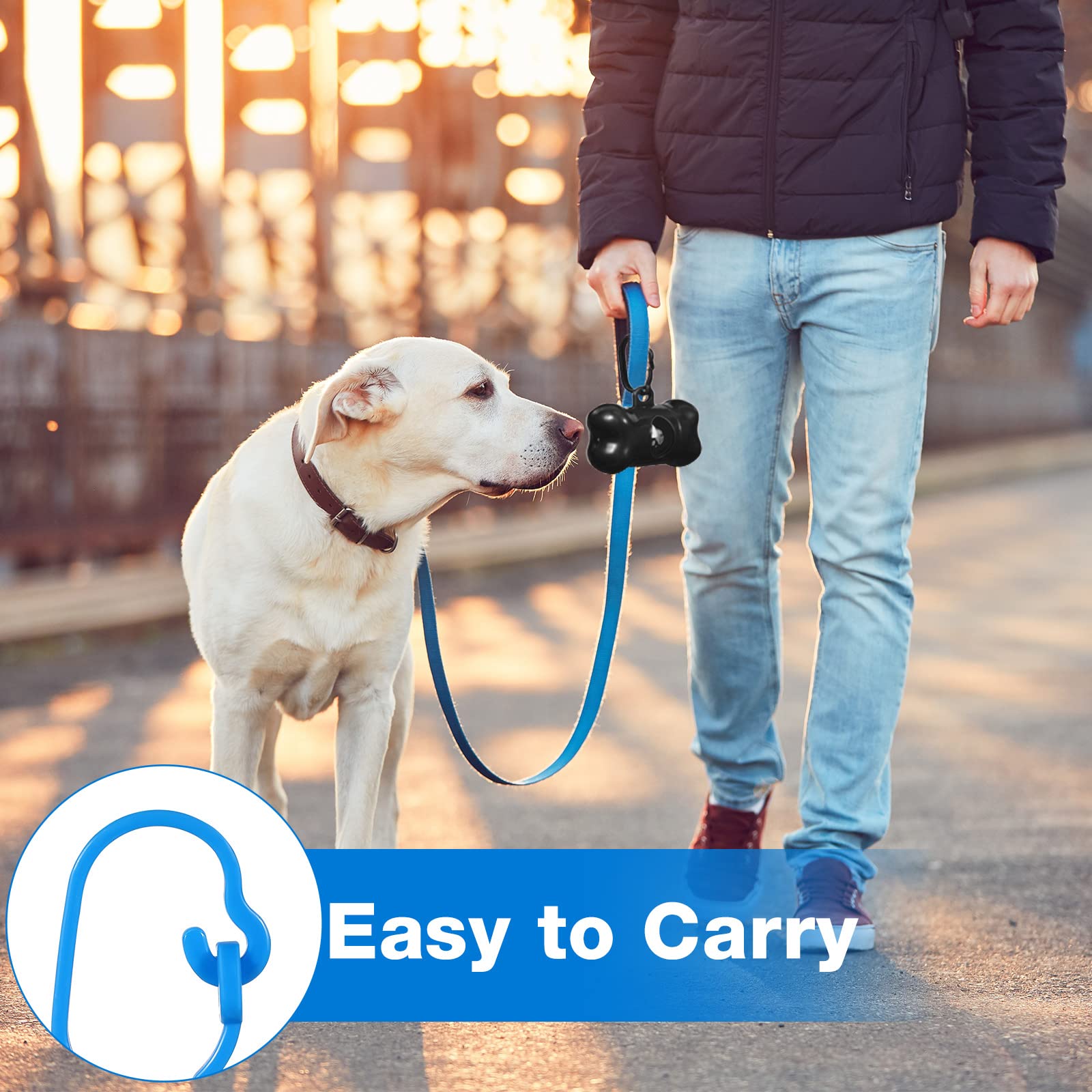 Teling bulk poop bags ideal for travel and camping