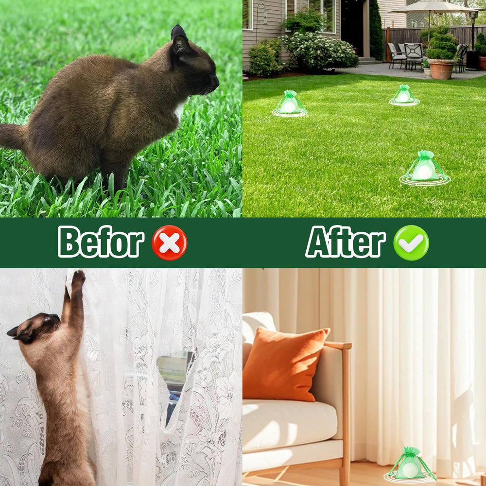 TELUNSU outdoor application shown on porch away from plants