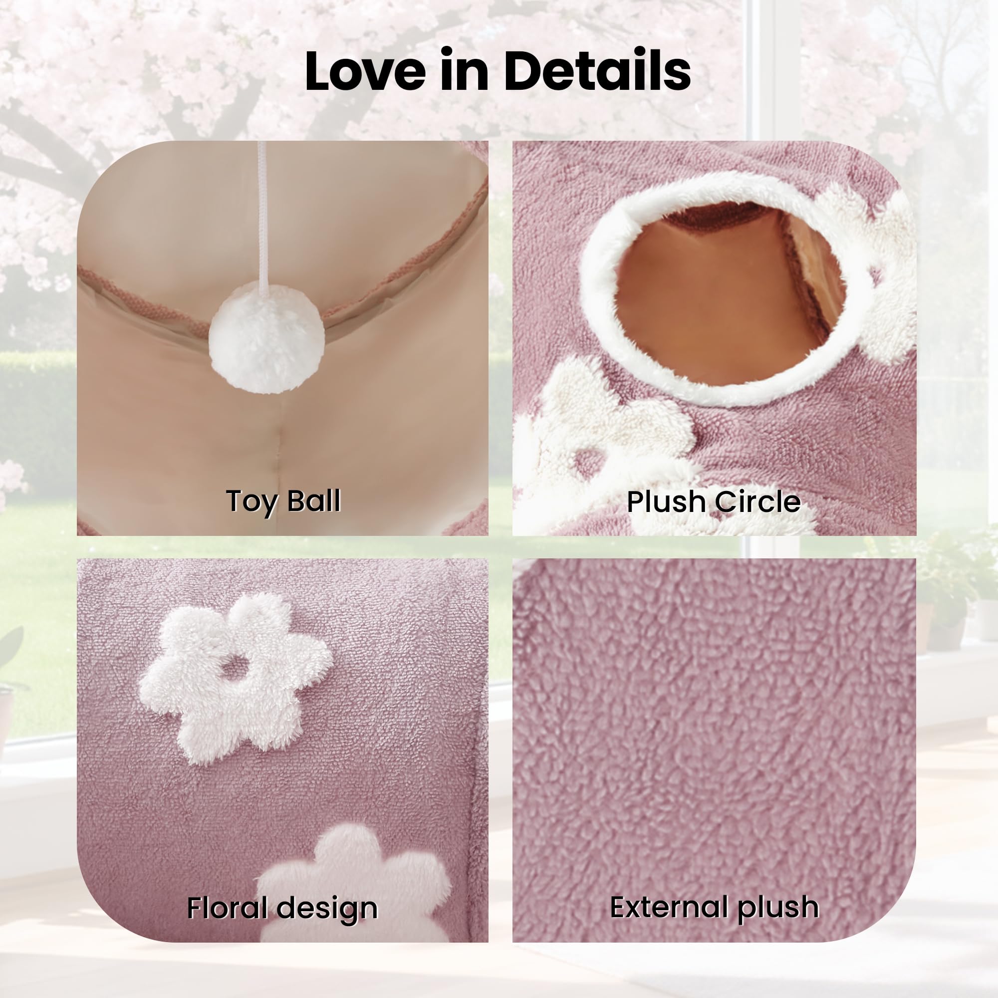 Tempcore tunnel suitable for kittens and cats in home environments