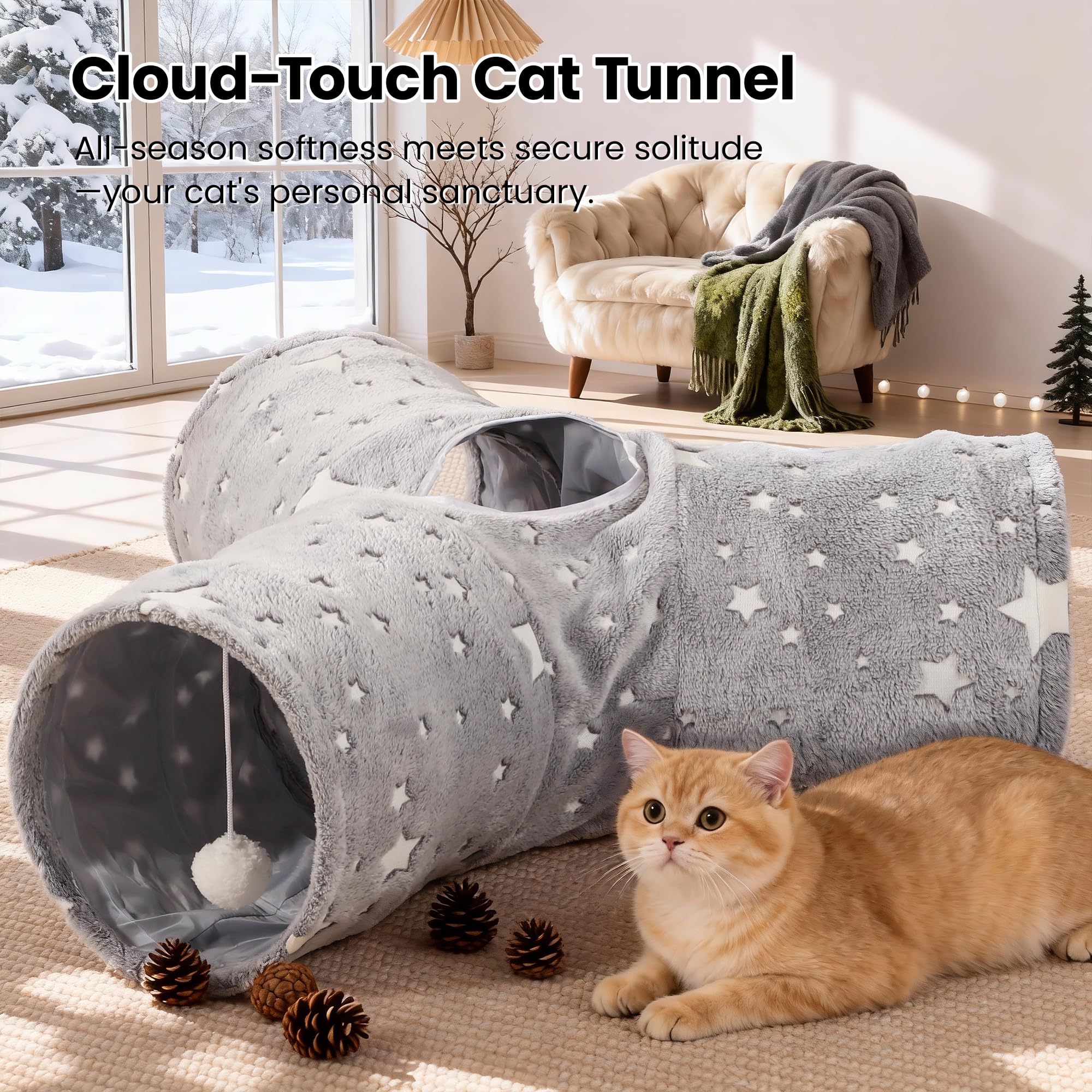 Tempcore durable tunnel uses tear-resistant polyester around a sprung-steel frame