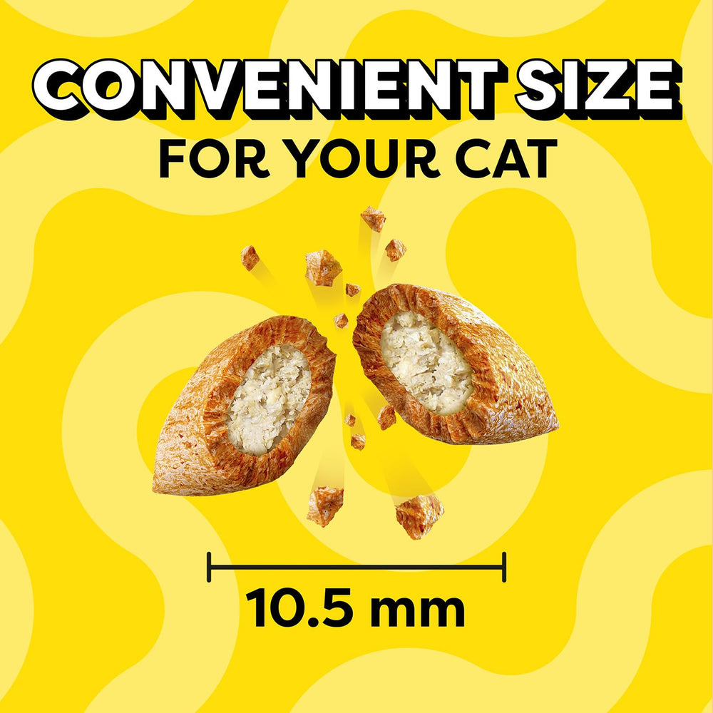 Temptations cat treats in bowl ready for easy portions