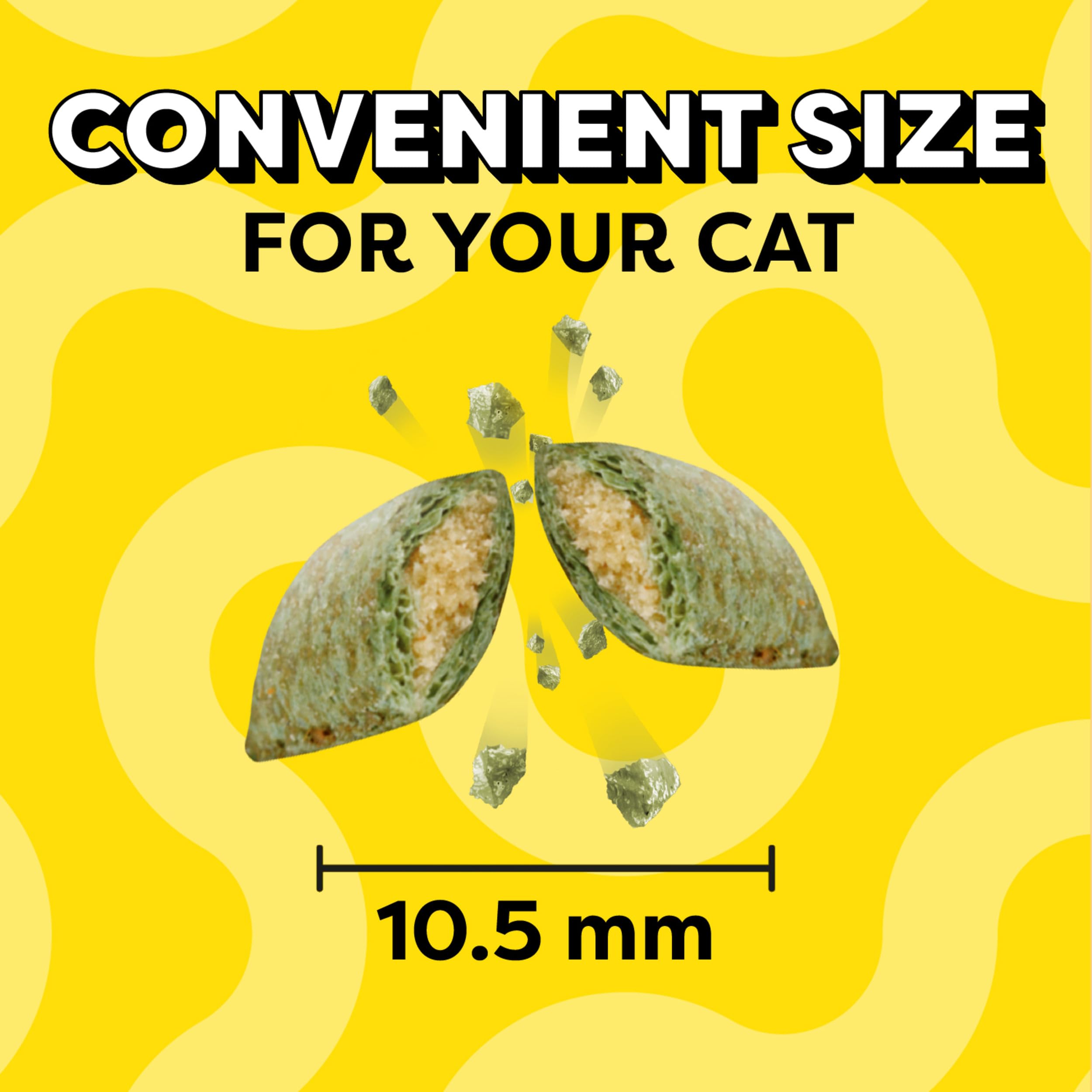 Temptations catnip flavor treats—perfect daily routine snack for moments of joy.