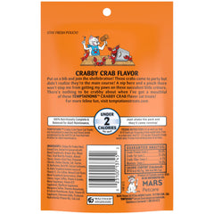 Crunchy exterior and soft interior Temptations Crabby Crab bites.