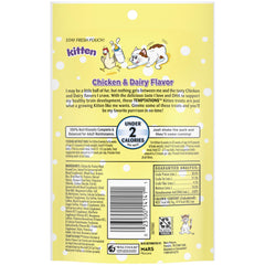 Temptations Kitten Treats 3oz pouch pack keeps treats fresh