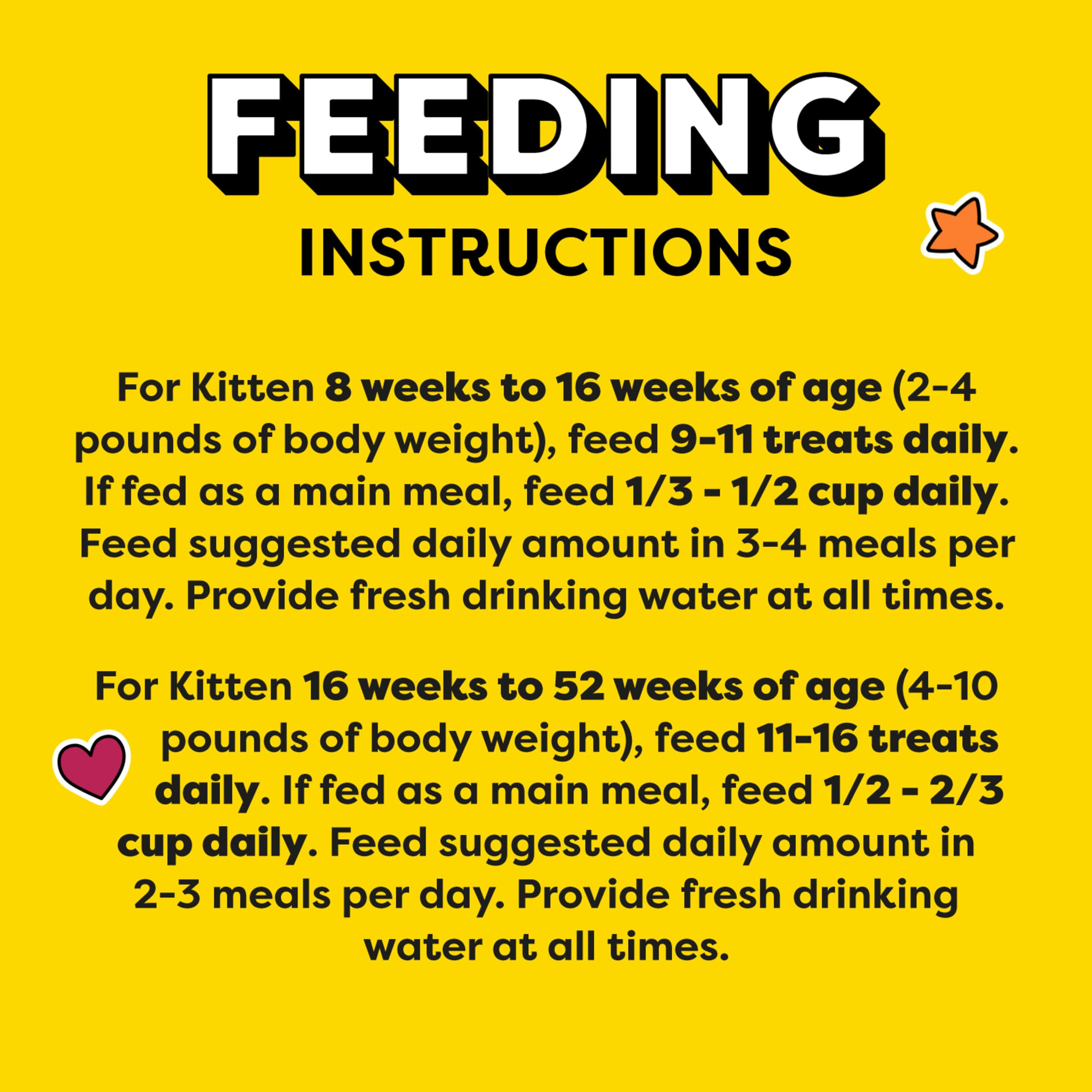 Temptations Kitten Treats crunchy outside and soft inside for kitten delight