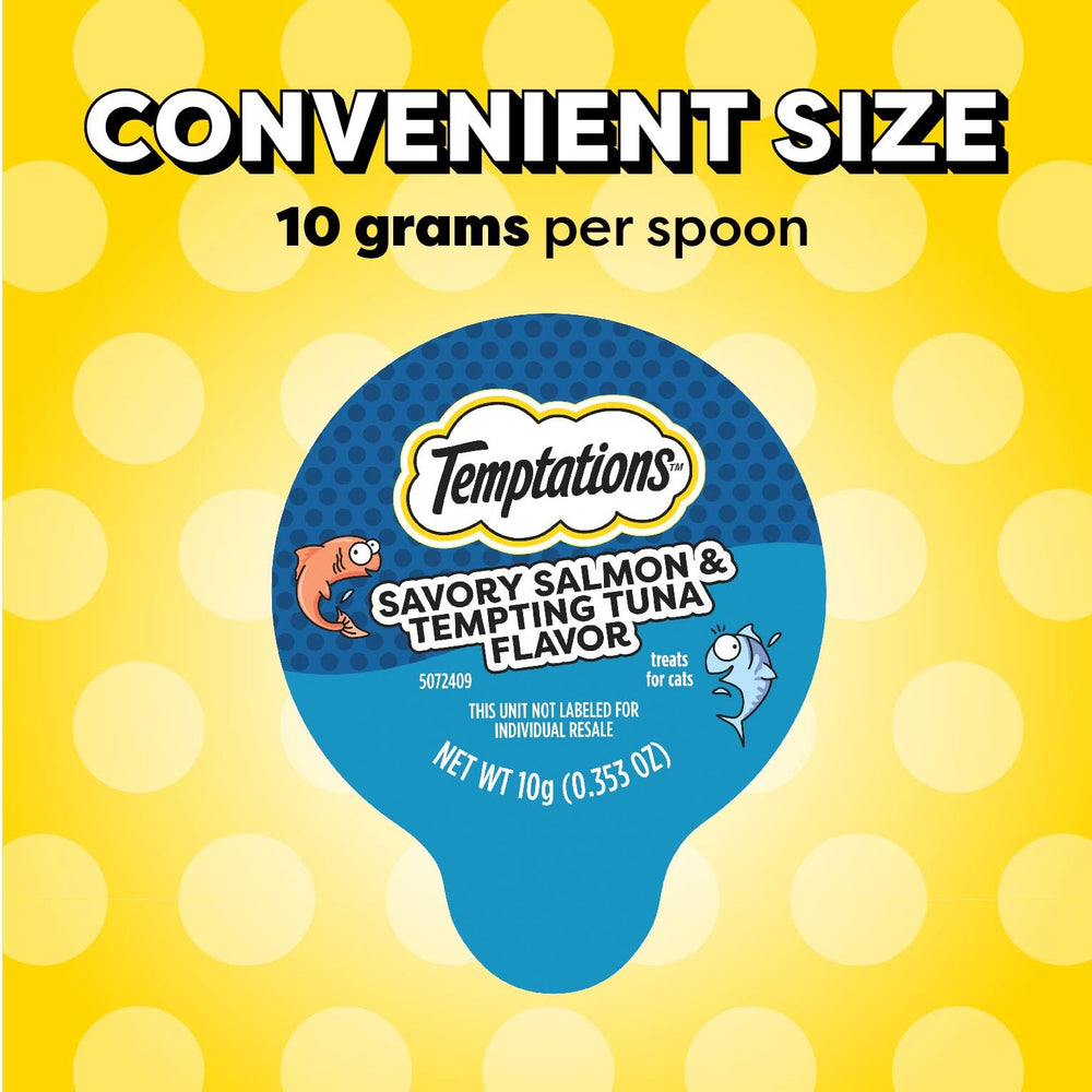 Temptations Lickable Spoons feeding by hand creates playful bonding moments during treat time